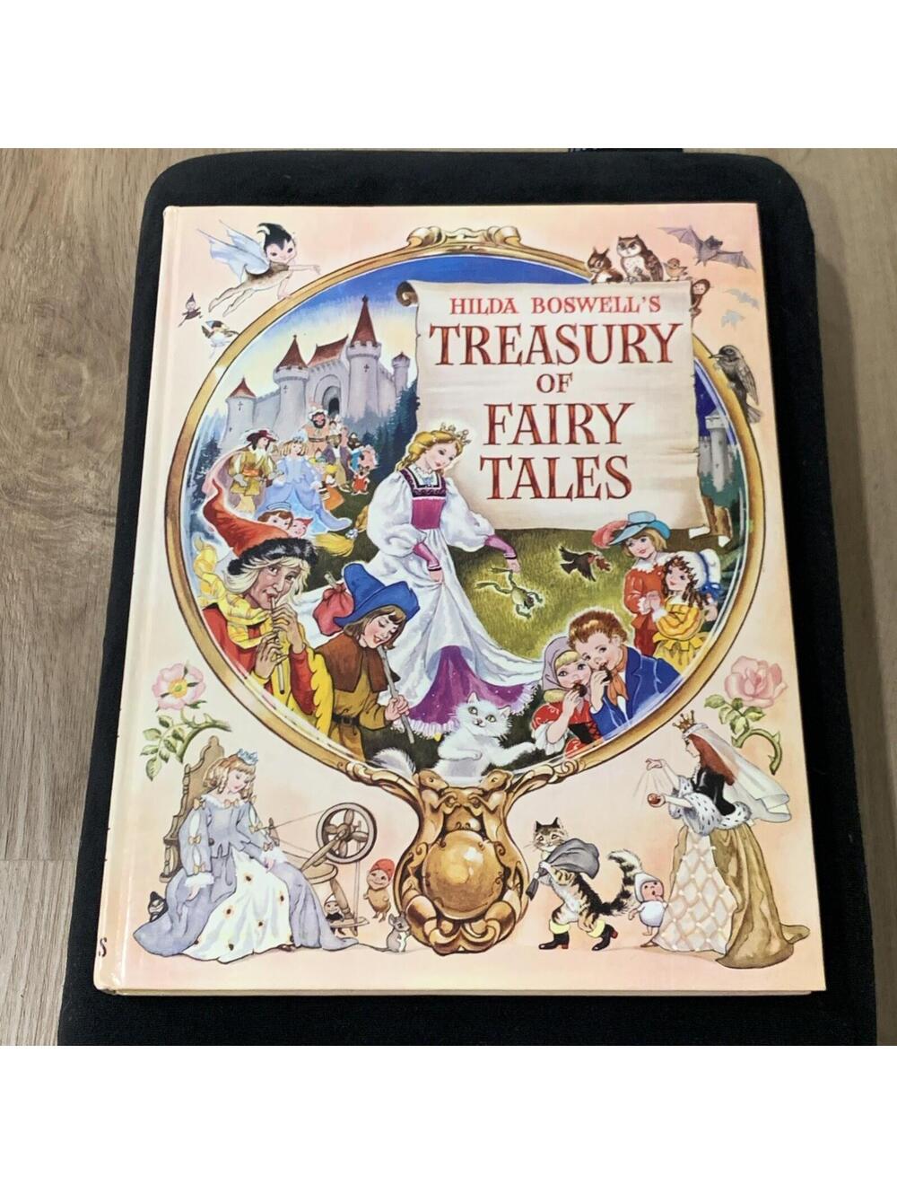 Treasury of Fairy Tales Hilda Boswell 1962 1st Ed Rare EUC